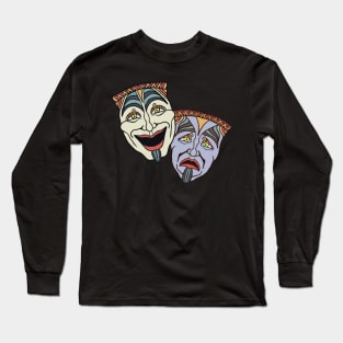 Theater Faces Long Sleeve T-Shirt